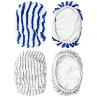 Microfibre Cloth Pads For Rowenta Clean&Steam ZR005801 Cleaner Tool Washable Reusable Household Cleaning Vacuum Cleaner Parts