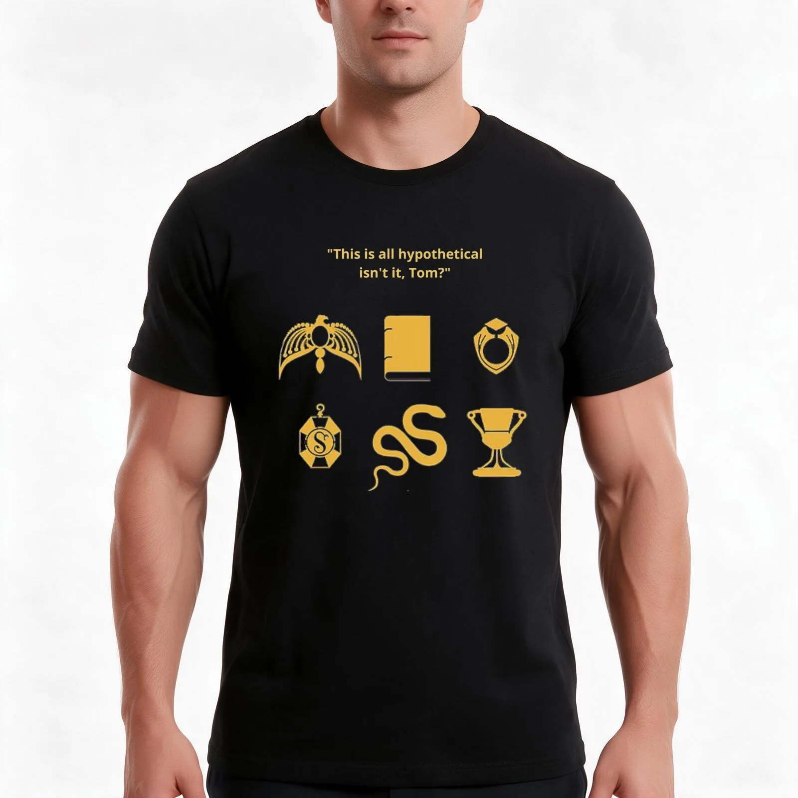 This is all hypothetical isnt it Tom? T-Shirt Summer Casual Cotton Tee Oversized Streetwear Tops Vintage Graphic Print