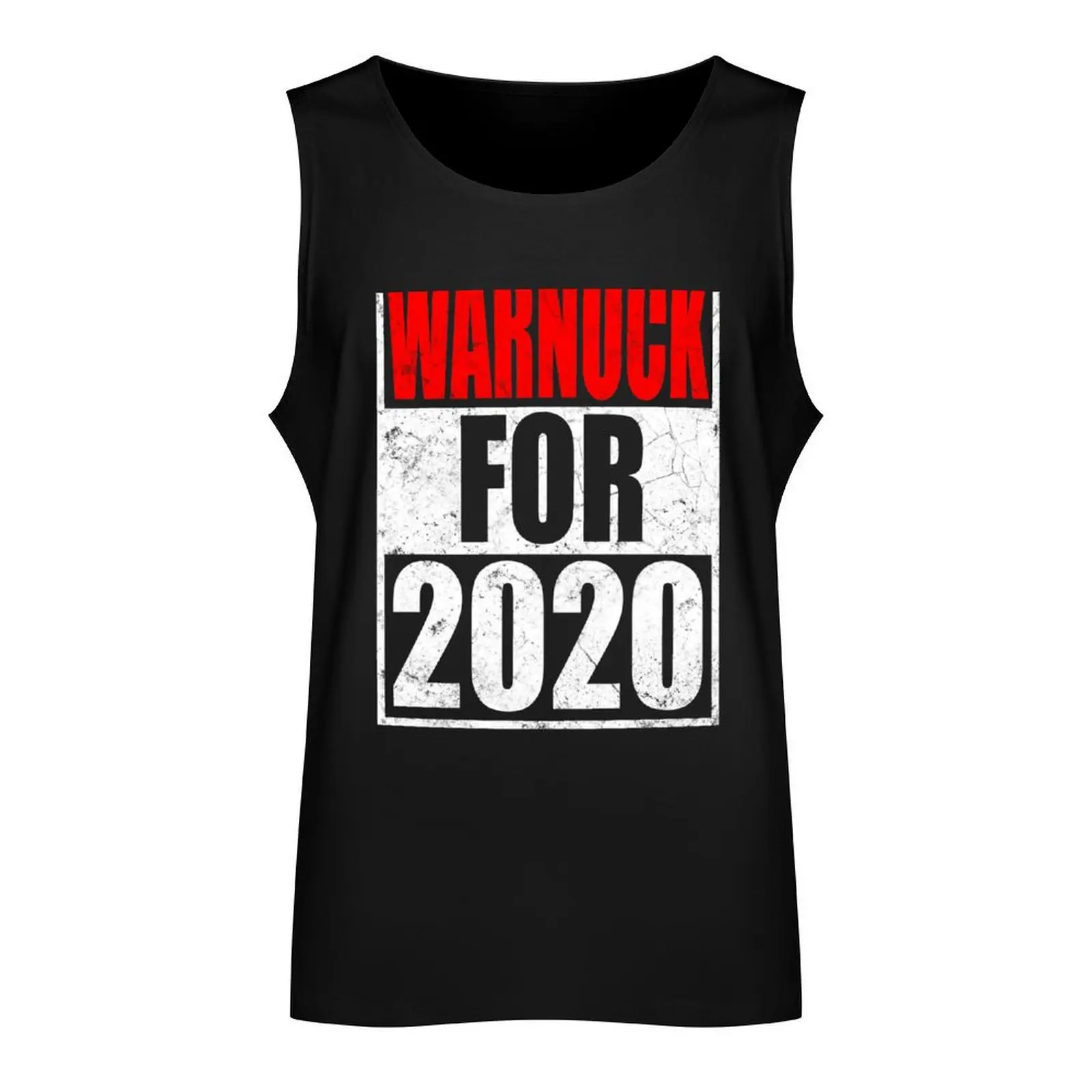 WARNOCK FOR 2020 Tank Top sleeveless Men's t-shirts gym t-shirts