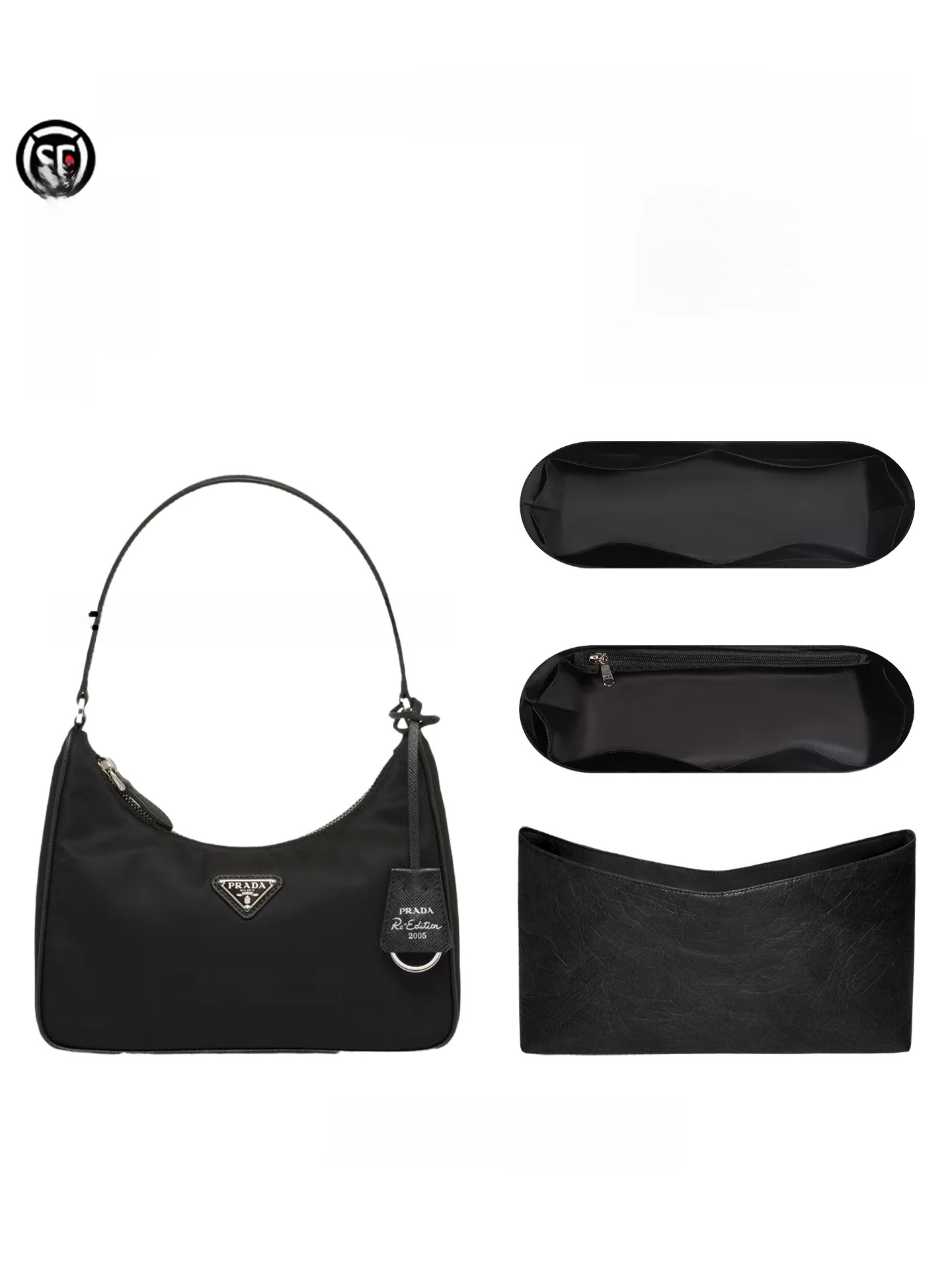 Bolsa Interior Ligera e Impermeable de Papel DuPont Yusi para Organizador de Almacenamiento  Hobo, Estilo Simple, Bolsa ...