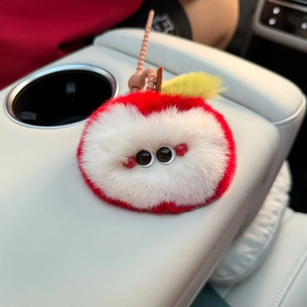 Trendy Cute Plush Keychain Big Eyes Doll Pendant Car Keychain Backpack Decoration Plush Pendant Accessories