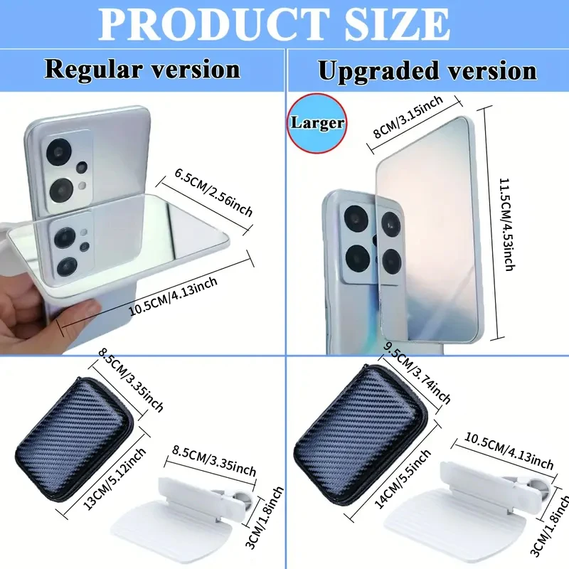 The sky mirror travel essential tour mirror photo artifact reflection professional shooting modified mobile phone clip