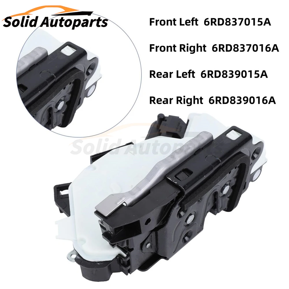 

6RD839015A 6RD839016A 6RD837015A 6RD837016A Front Rear Door Lock Actuator For VW Golf MK6 MK7 Passat B7 Polo Skoda Yeti