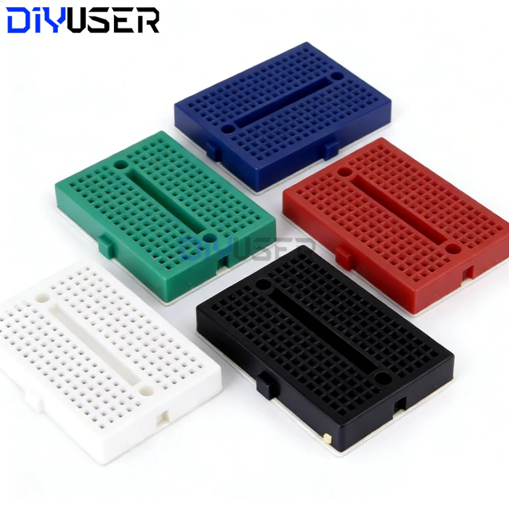 SYB-170 Mini Solderless Prototype Experiment Test Breadboard 170 Tie-points 35*47*8.5mm