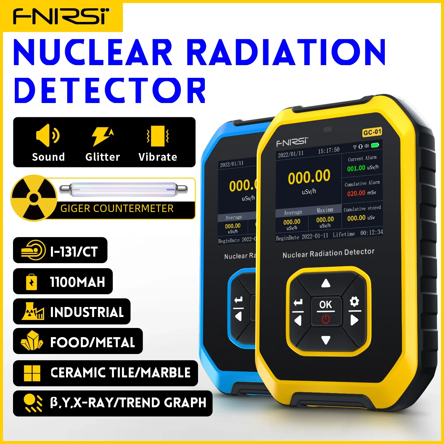 Electromagnetic radiation detectors (EMF)