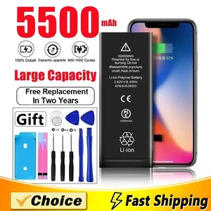Original Battery of the High Capacity Phone for Apple, iPhone 5s, 5SE, 6, 6s, 6p, 6SP, 7, 7p, 8 Plus, X, XR, XS Max, 11, 12, 13 Pro, 14 6 Main Sales Battery iPhone XS Max - №6