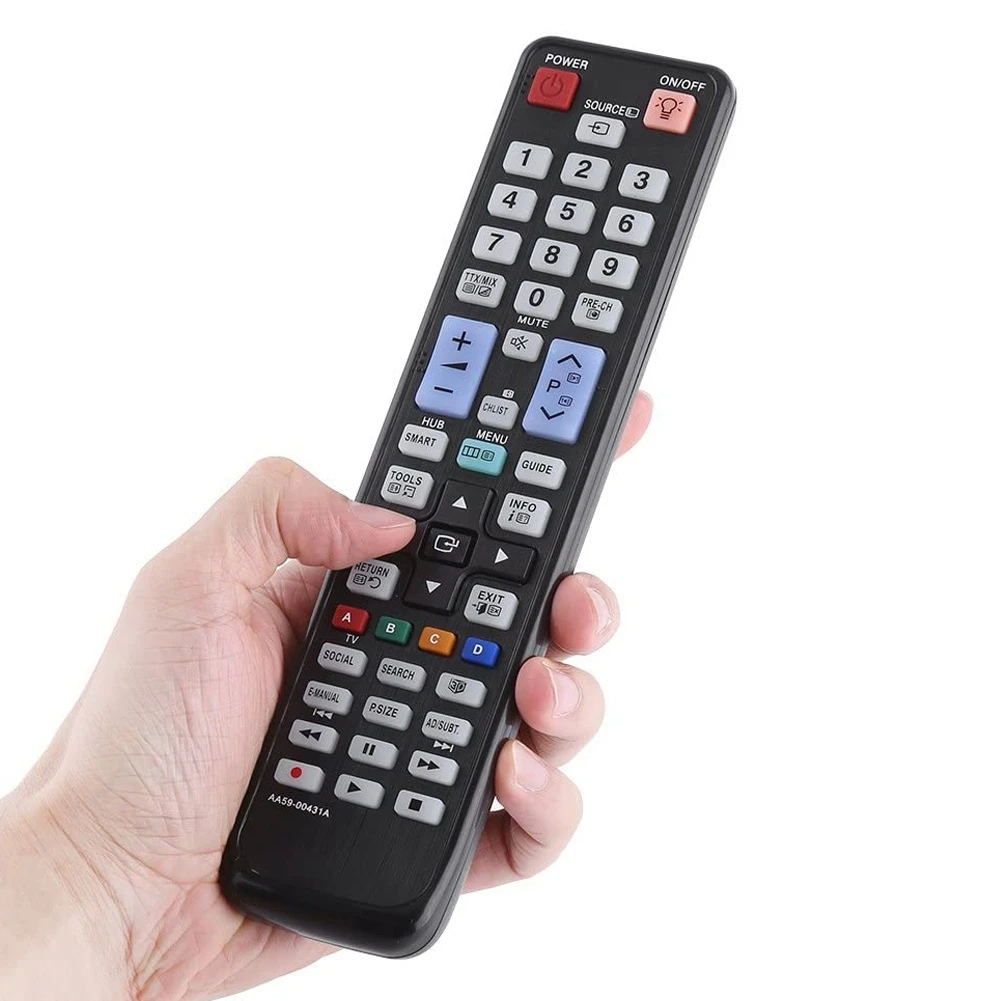جهاز التحكم عن بعد للتلفزيون الذكي RISE لهاتف Samsung AA59-00431A، جهاز تحكم عن بعد عالمي بديل AA59-00431A لتلفزيون سامسونج الذكي