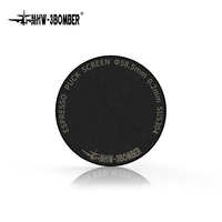 MHW-3BOMBER 51/53/58.5mm Puck Screen 0.2/0.8mm Metal Reusable Coffee Filter for Espresso Portafilter Basket Coffee Accessories