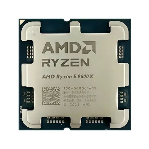 Bilashmart Brand New AMD Ryzen 5 9600X 100% AMD R5 9600X CPU Max Boost Up to 5.4GHz 6 Cores 12 Threads 32MB L3 Cache AM5 for B850 X870