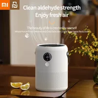 Xiaomi Youpin Air Purifier Digital Display Odor Deodorizer Remove Dust Smoke Removal Formaldehyde Air Filter USB Mute WIth Lamp