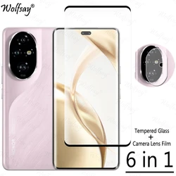 Pełna osłona ze szkła hartowanego dla Honor 200 Pro Screen Protector dla Honor 200 Honor 100 Pro Camera Glass dla Honor 200 Pro Glass