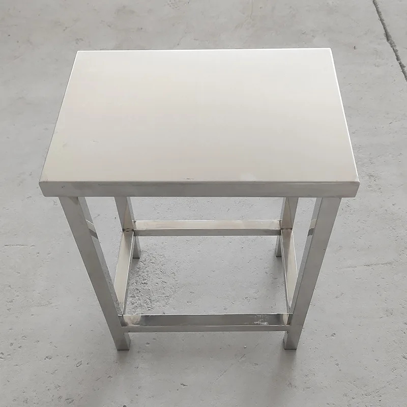 Manufacturer stainless steel small square stools