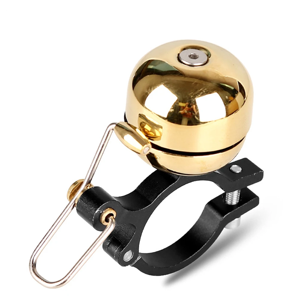 

Vintage Bike Mini Loud Mountain Road Bell Melodious Durable Alloy Thumb Bell For Scooter Motorcycle Tricycle Easy Installation