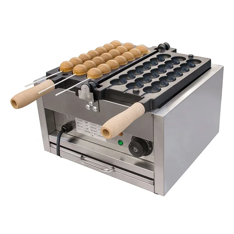 Fast Food Equipment Ball Shaped Waffle Stick Machine Commercial Waffle Stick Maker Waffle Ball Stick Maker