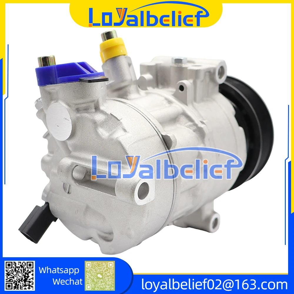 AC Compressor For 2017-2020 Audi A4 / A4 allroad / A4 Quattro 2.0L 8T0260805E 8T0260805N 437100-8010 4371008010 4M0820803 4
