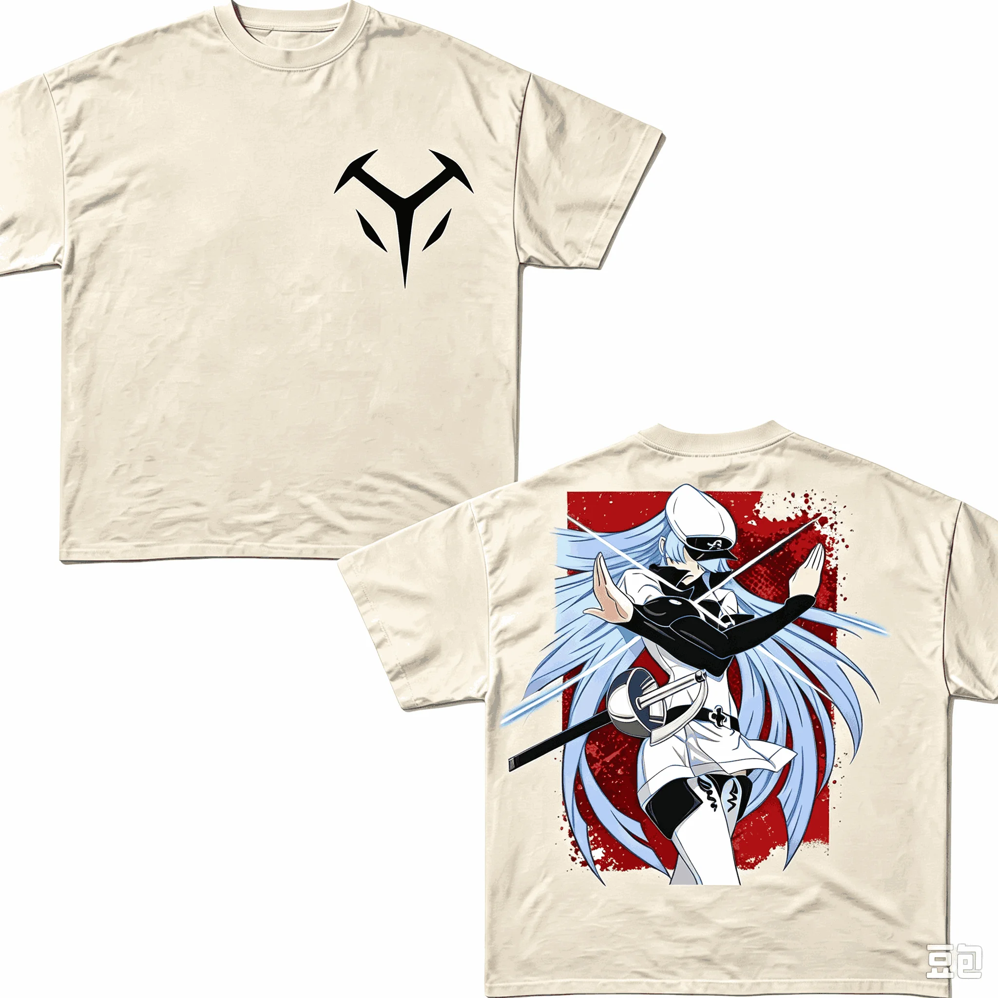 Akame ga Kill! T-shirts Vintage Oversized Unisex Hip Hop Street T Shirt Casual Loose Streetwear Trendy Cotton Couples Breathable