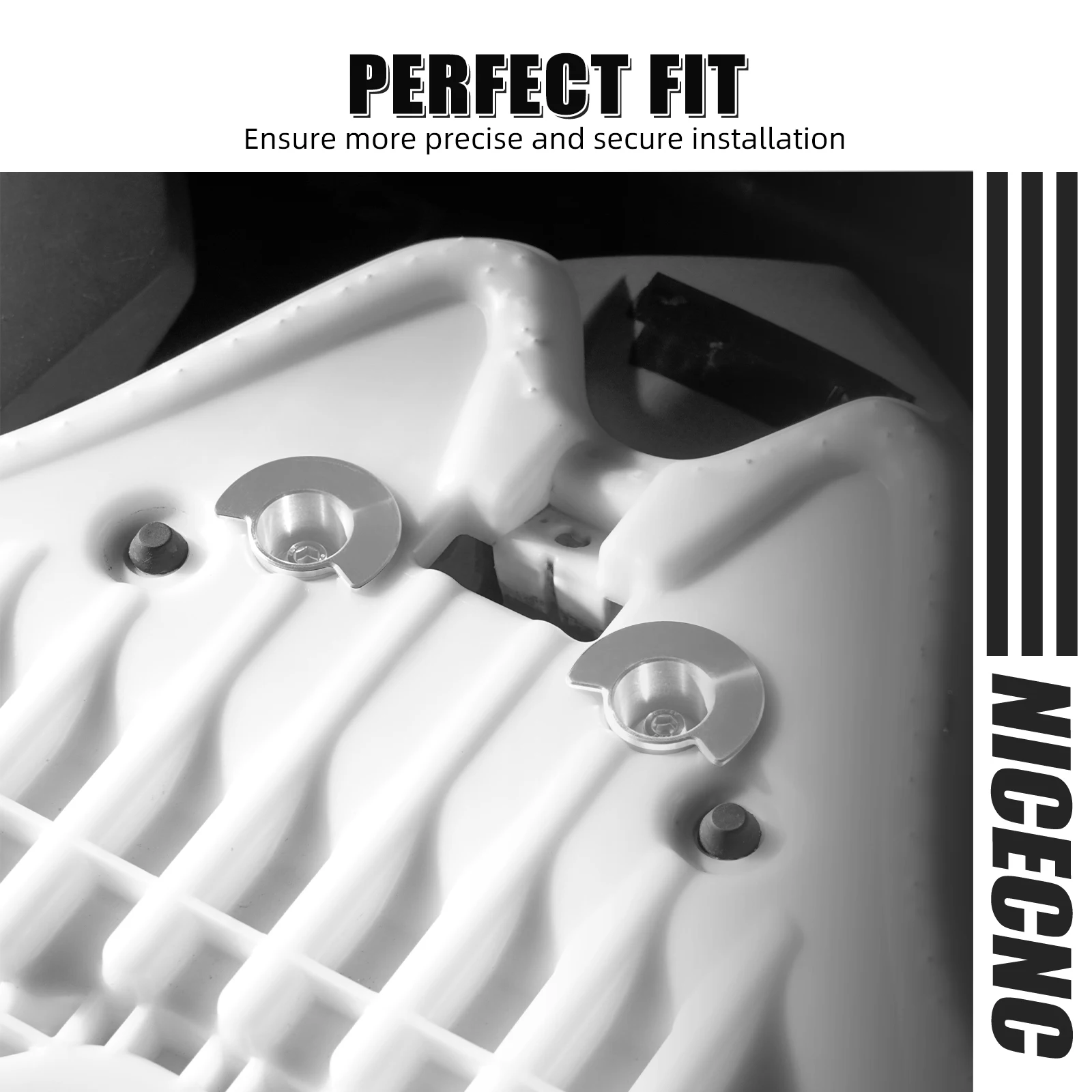 

NICECNC Seat Receptacle Latch Replacement Pin For Yamaha YFZ450R 2012-2022 YFZ450RSE 2009-2024 YFZ450X 2010-2011 ATV Aluminum