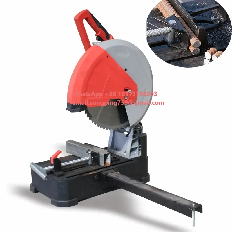 

Мощный электродвигатель переменного тока 2800 Вт для резки труб, станок для резки арматуры на стройплощадке, холодные пилы для резки железных и стальных прутков