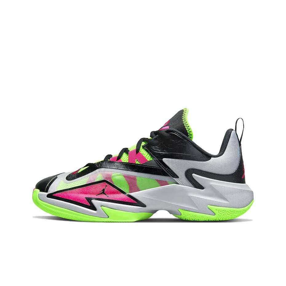 POIZON Air Jordan Westbrook One Take 3 Pf 'Wolf Grey Pink Prime'