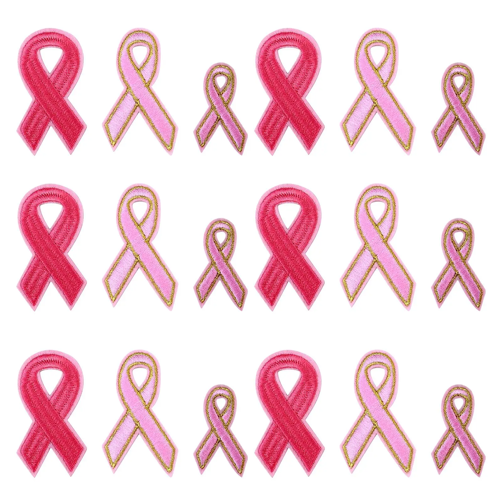 

30pcs Ribbon Embroidery Patches Applique Iron On Decorative Cloth Patch Hot Melt Accessories Thick Texture Clear