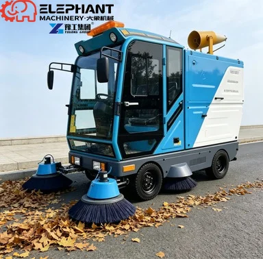 Multi-functional Street Road Sweeper Machine Large Driving Outdoor Vacuum Cleaning Machine