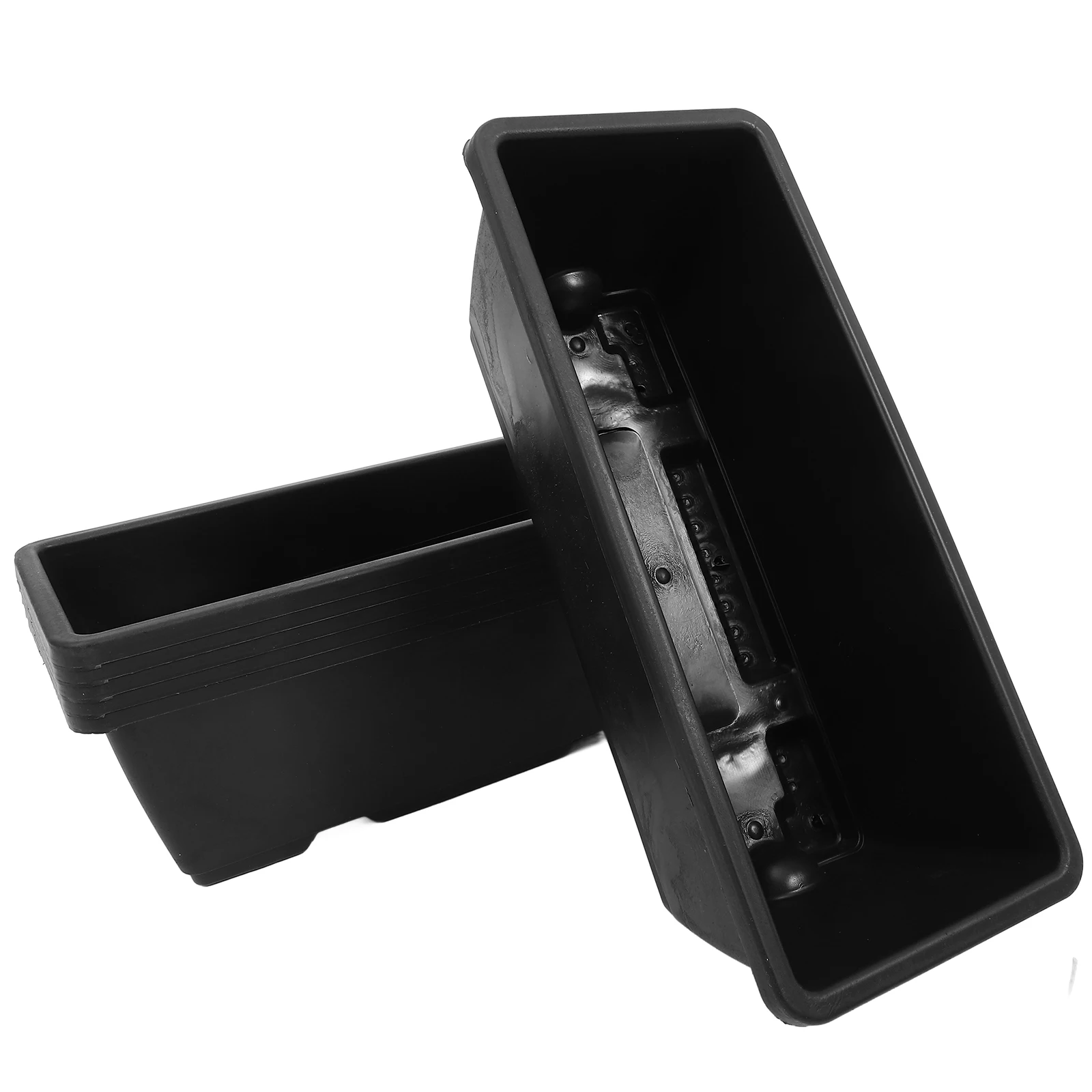 

6 Pcs Rectangular Flower Pot Boxes Pots Flowerpots for Plants outside Outdoor Decorate Planter Plastic