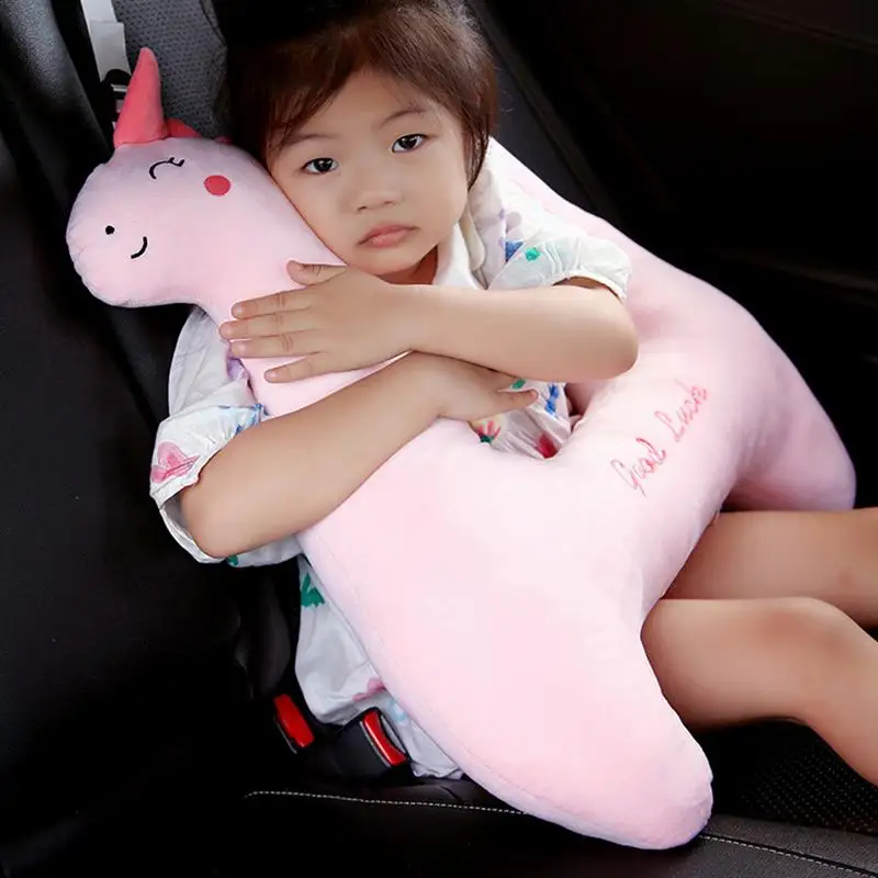 H Shape Car Travel Ess ential Kids Pillow Auto Seat Safety Neck Cushion H-Shape Flexible Head And Body Support Pillow Kid Travel