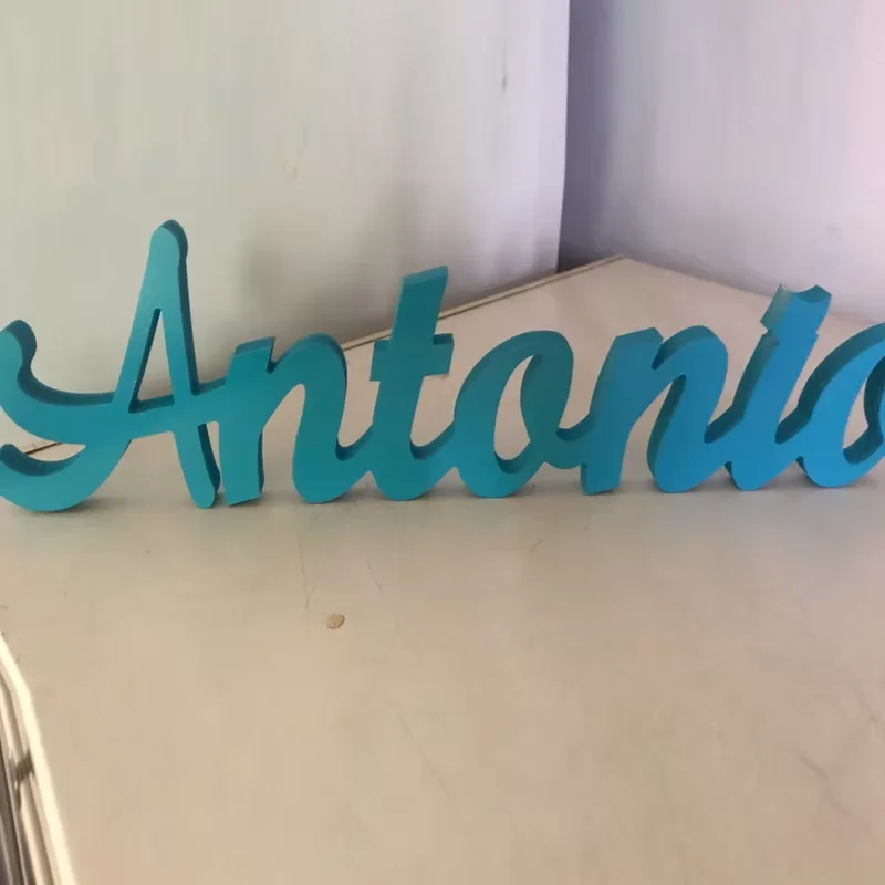 Custom Personalized Wooden Name Signs for Kids, Custom Children Name, Wall Decor, Color Wooden Letters