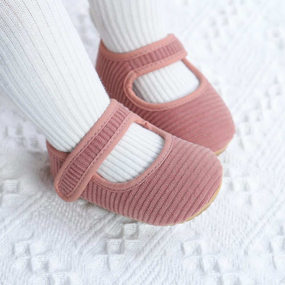 Spring Autumn Baby Shoes Solid Color Baby Girls Prewalker Anti-slip Shoes First walkers Casual Baby Girls Soft Shoes