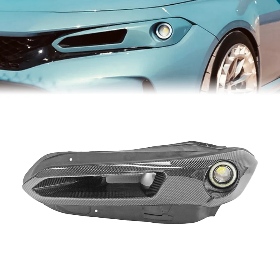 

for Honda Civic Type-R FL5 FL1 EPA-V Type Headlight Air Duct LHD Driver Side (with projector ligh & LED)
