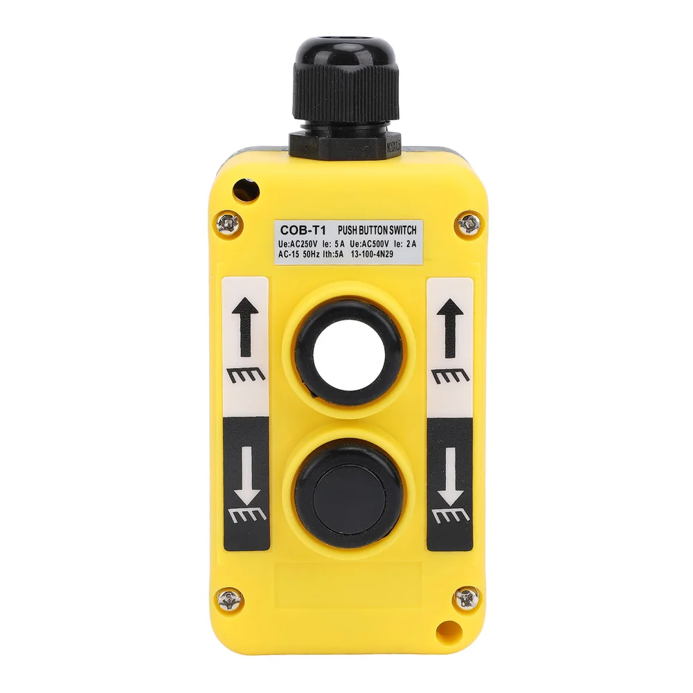 Waterproof COB-T1/T2/T3 Suspension Controller with IP68 Rating for Outdoor Crane and Lift Equipment Operations