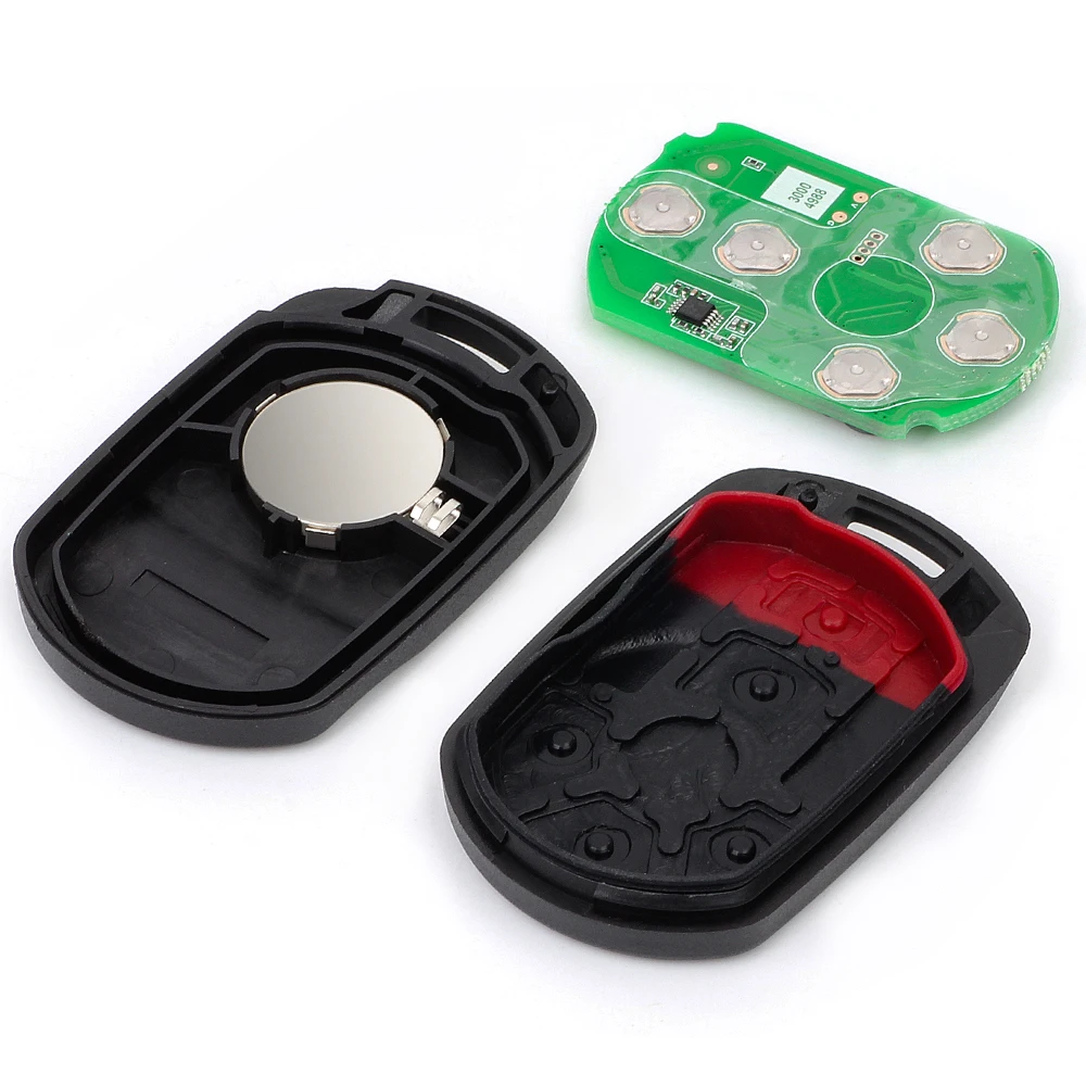 Keyecu GM/S: 10372541   Portachiavi per auto remoto intelligente 5 pulsanti 315 MHz Sostituzione per Cadillac STS 2005 2006 2007 FCC ID: M3N 65981403