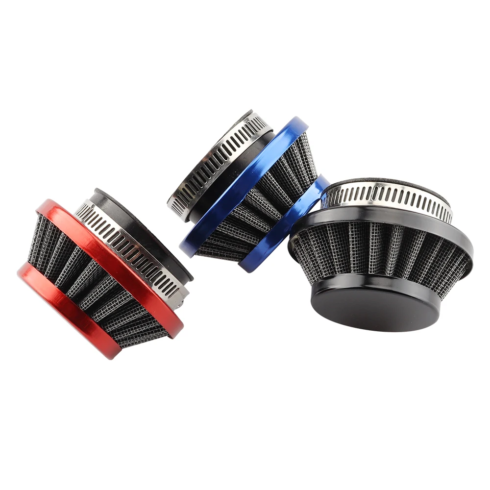 Mushroom Head Motorcycle Air Filter For 2 Stroke 47cc 49cc Mini Quad ATV Dirt Pocket Bike Carburetor Intake Cleaner