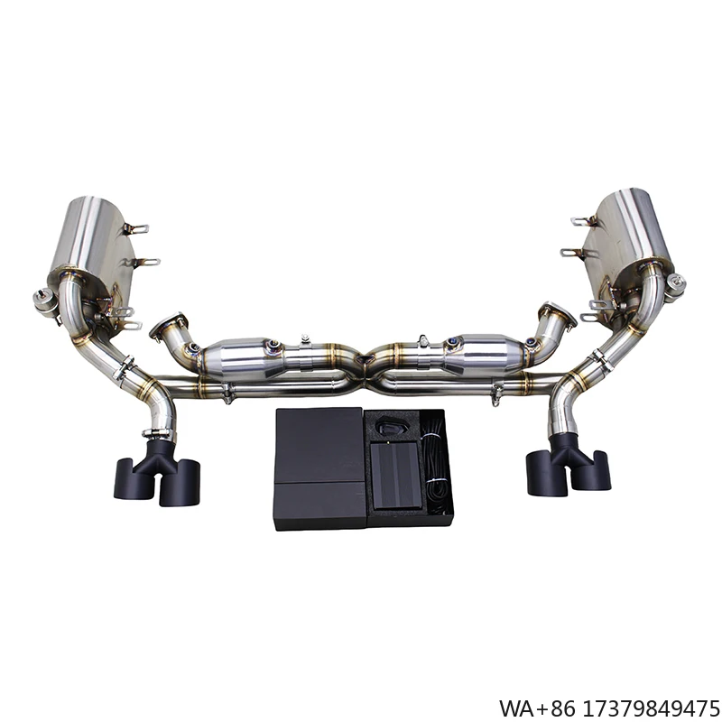 

Yooking Valvetronic Catback Exhaust System for Porsche 911 997/997.1 Turbo 3.6L 2004-2012 Stainless Steel Exhaust Pipe
