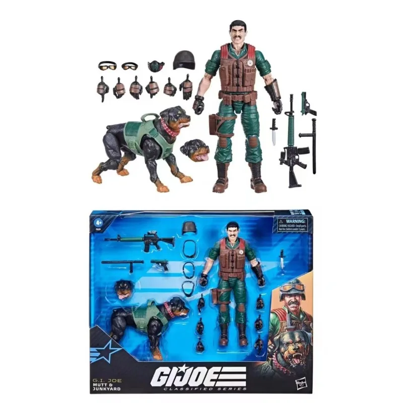 Spot Hasbro Special Forces Mate Dog Luxury Edition GIJOE 6-inch Genuine Figurine Model F9229 Figurine Movable Ornament Model Toy