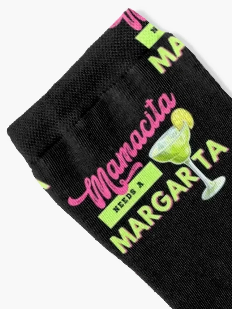 Mamacita Needs a Margarita, Cinco De Mayo Margarita, Tequila is my favorite Socks Novelties christmass gift Socks Man Women's