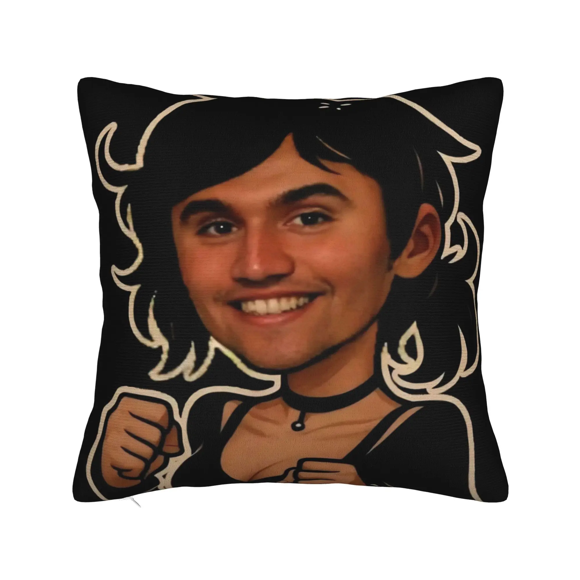 Charlie Kirk Funny Meme  Pillowcase Accessories Soft Cushion Cover Gift  Throw Pillow Case Cover Seater Multiple Sizes