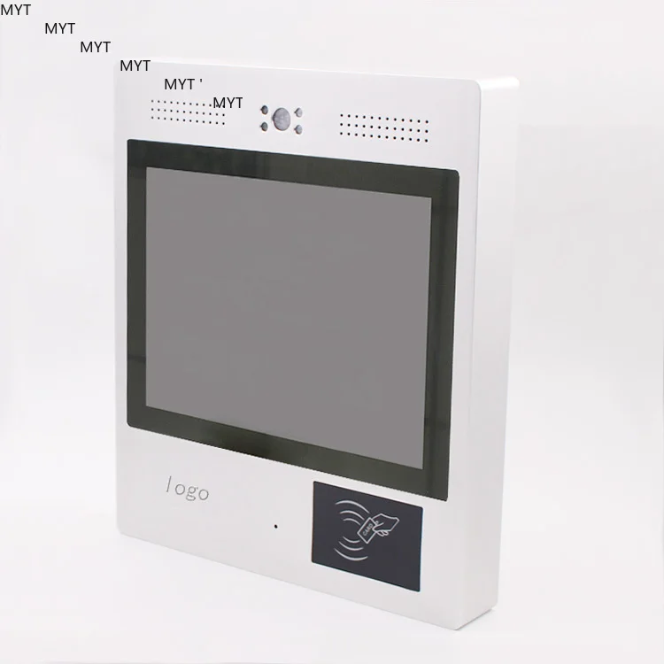 2025 الأكثر مبيعاً موديلات جديدة 7 8 10 12 بوصة جدار جبل POE بالطاقة المنزل الذكي باب الوصول إلى الفيديو نظام الاتصال الداخلي مع نظام أندرويد OS RF