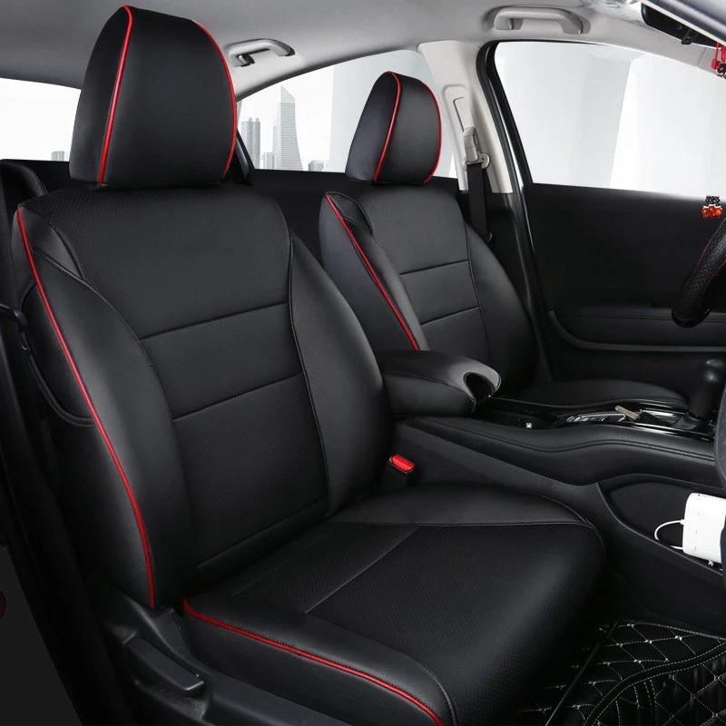 

Custom Car Seat Covers For Honda Vezel HRV XRV 2016 2017 2018 2019 2020 2021 2022 Full Covered Car Seat Protective Cover Cushion