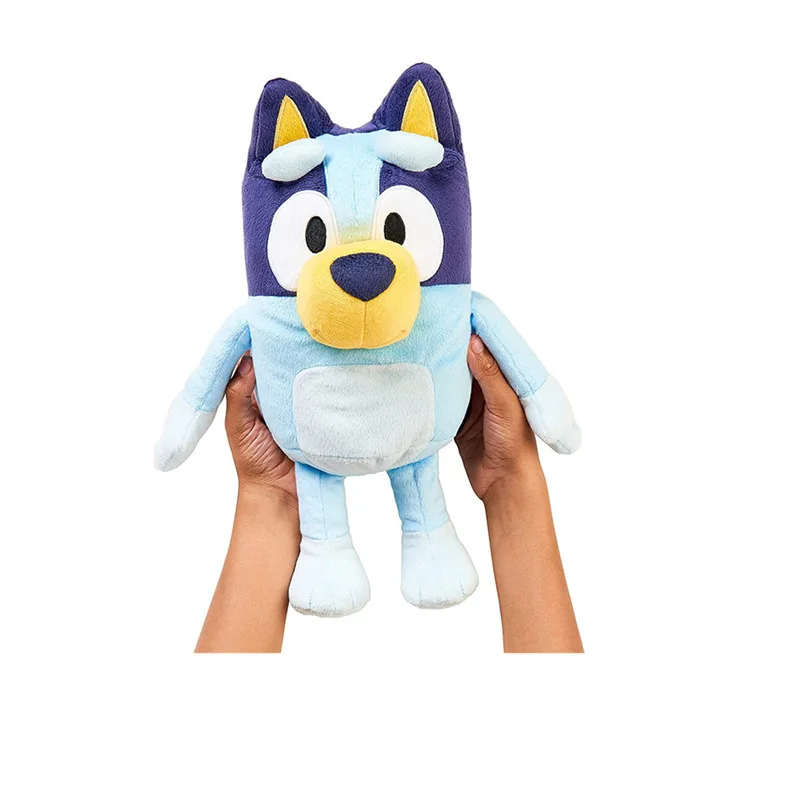 30cm Kawaii Anime Bingo Bluey Talking Plush A Family Of Bingo Dog Music Plush Toys Stuffed Animals Collect Girls Holiday Gifts