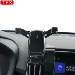 For Volvo XC40 2020 2021 2022 Car Styling Mobile Phone Holder Air Vent Mount Gravity Bracket Stand Auto Modified Accessories