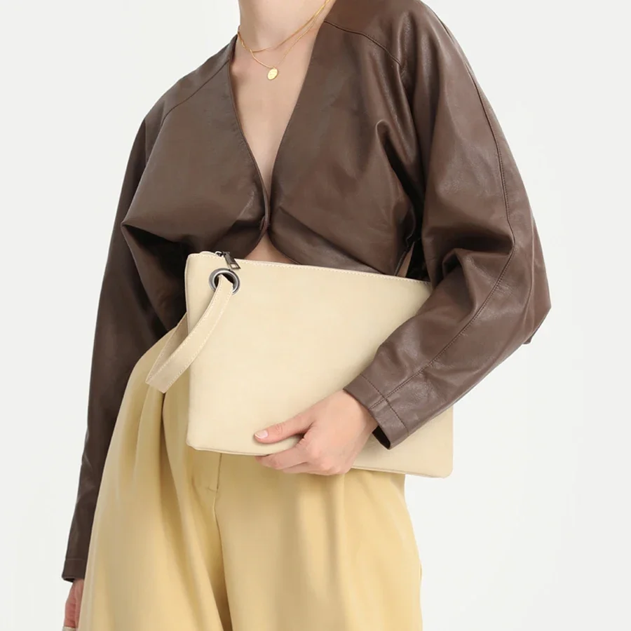 

Women's Handheld Bag New Large Capacity Casual Hundred Pairs Handheld Bag Minimalist Style Fashion Minimalist Handheld