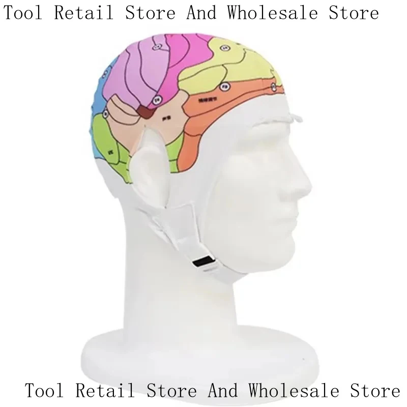 Transcranial Magnetic EEG Computerized Electroencephalography Cap Precise Positioning Purely Handmade