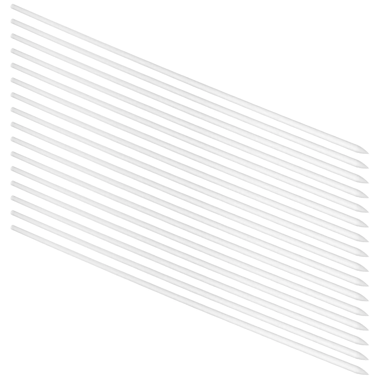 

16pcs Acrylic Plant Stake Clear Support For Vine Plants Garden Indoor Outdoor Use Stem Pole Spiral Plant Supports Garden