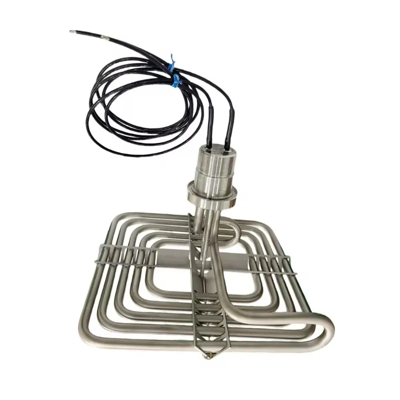 220V 3KW SUS316 Flange Heater Industrial Vacuum Heating Element Chemical Equipment 750