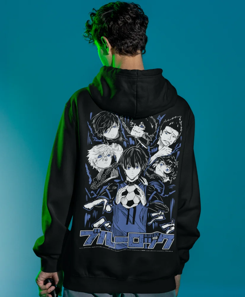 

Blue Lock Yoichi Isagi Unisex Hoodie Anime Manga anime,japanese,Sports,All Size