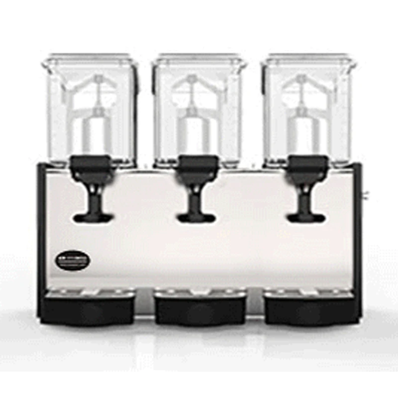 냉음료 디스펜서 15L*3 탱크 믹스 타입 주스 디스펜서 상업용 자동 음료 기계 콜라 주스용 냉음료 기계