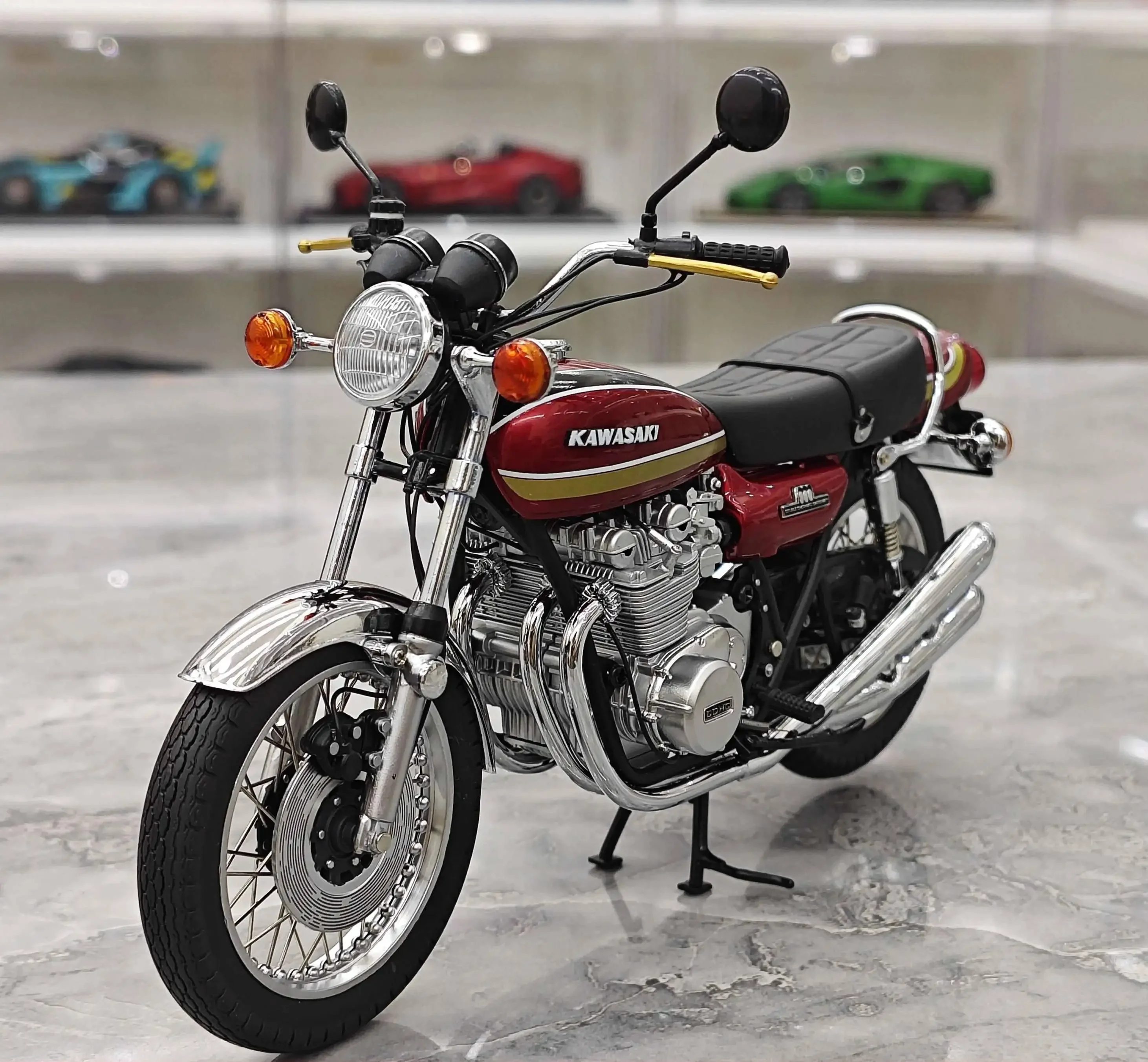 Minichamps 1:12 Z1 900 SUPER 4 1972 Simulation Limited Edition Alloy Metal Static Motorcycle Model Toy Gift
