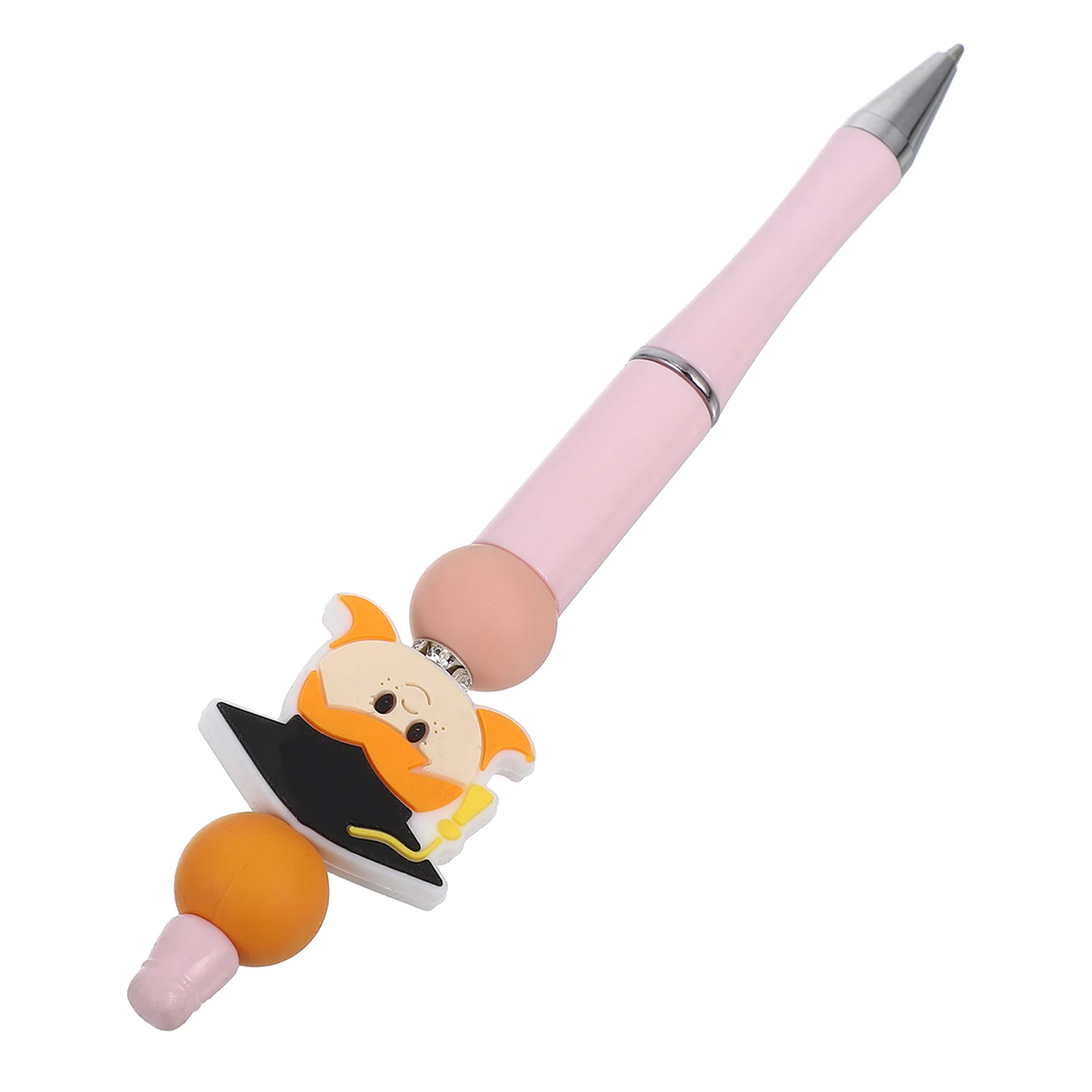 قلم حبر جاف مطرز ممتاز من سلسلة التخرج، قبعة لافتة للنظر، تدفق حبر ناعم، قبضة مريحة للمجلات اليومية