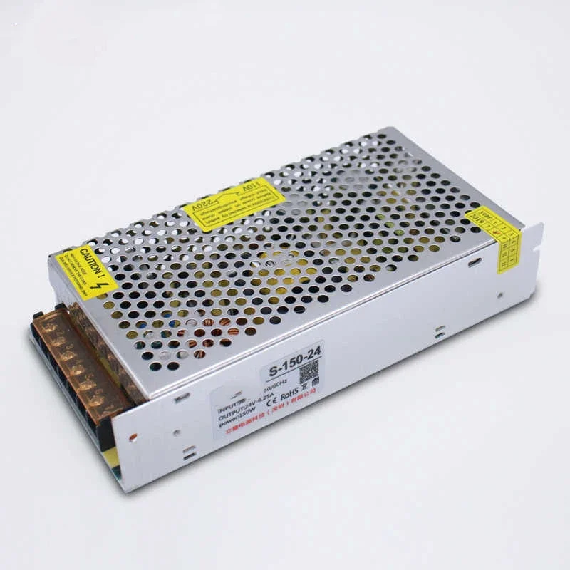 1pcs  Monitoring DC LED Transformer 110V-220V to 12V 1A 2A 3A 4A 5A -15A Switching Power Supply 12W-180W
